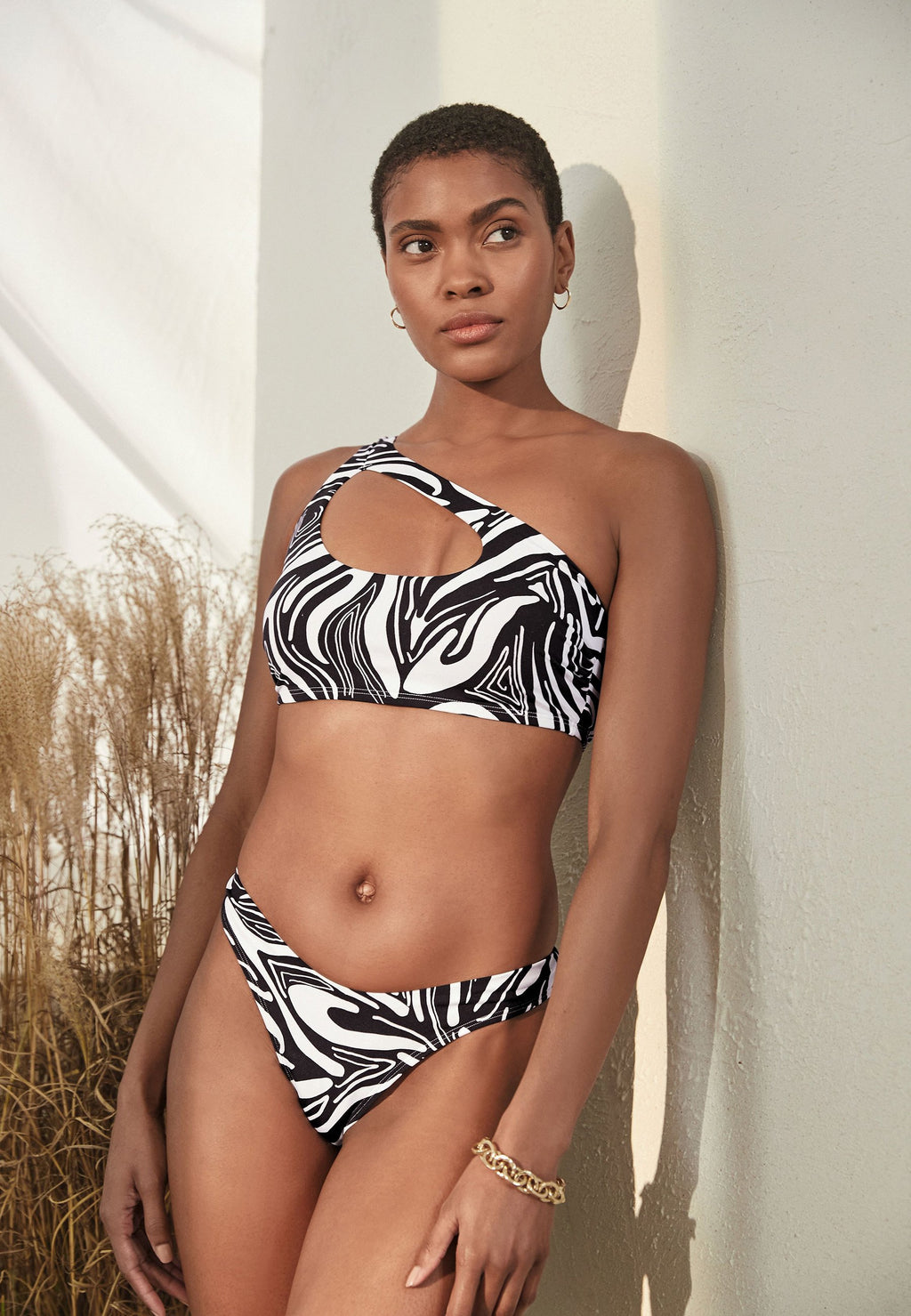 Next CUT OUT ONE SHOULDER TWO PACK