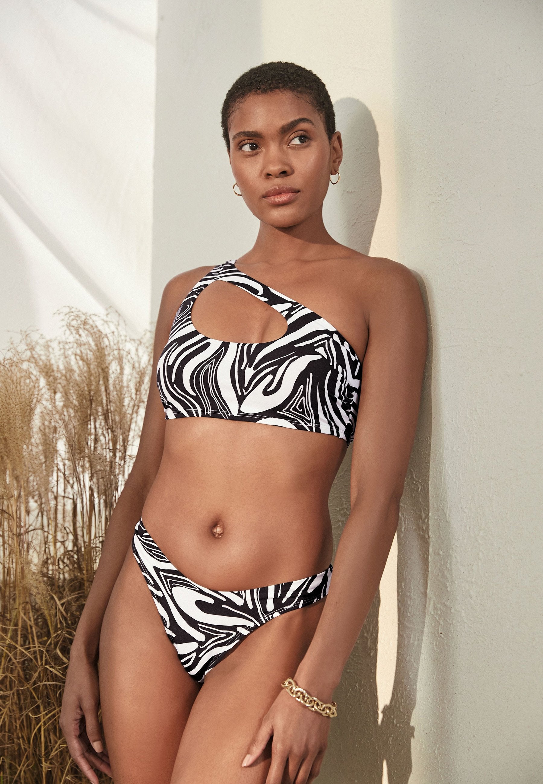 Next CUT OUT ONE SHOULDER TWO PACK