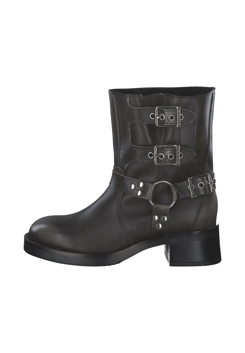 Steve Madden Cowboy-/Bikerstiefelette Media 1