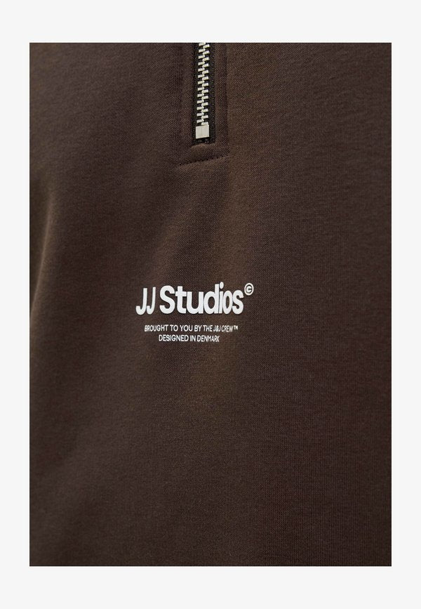 Jack & Jones Half zip Printed Half zip - Sweatshirt - delicioso