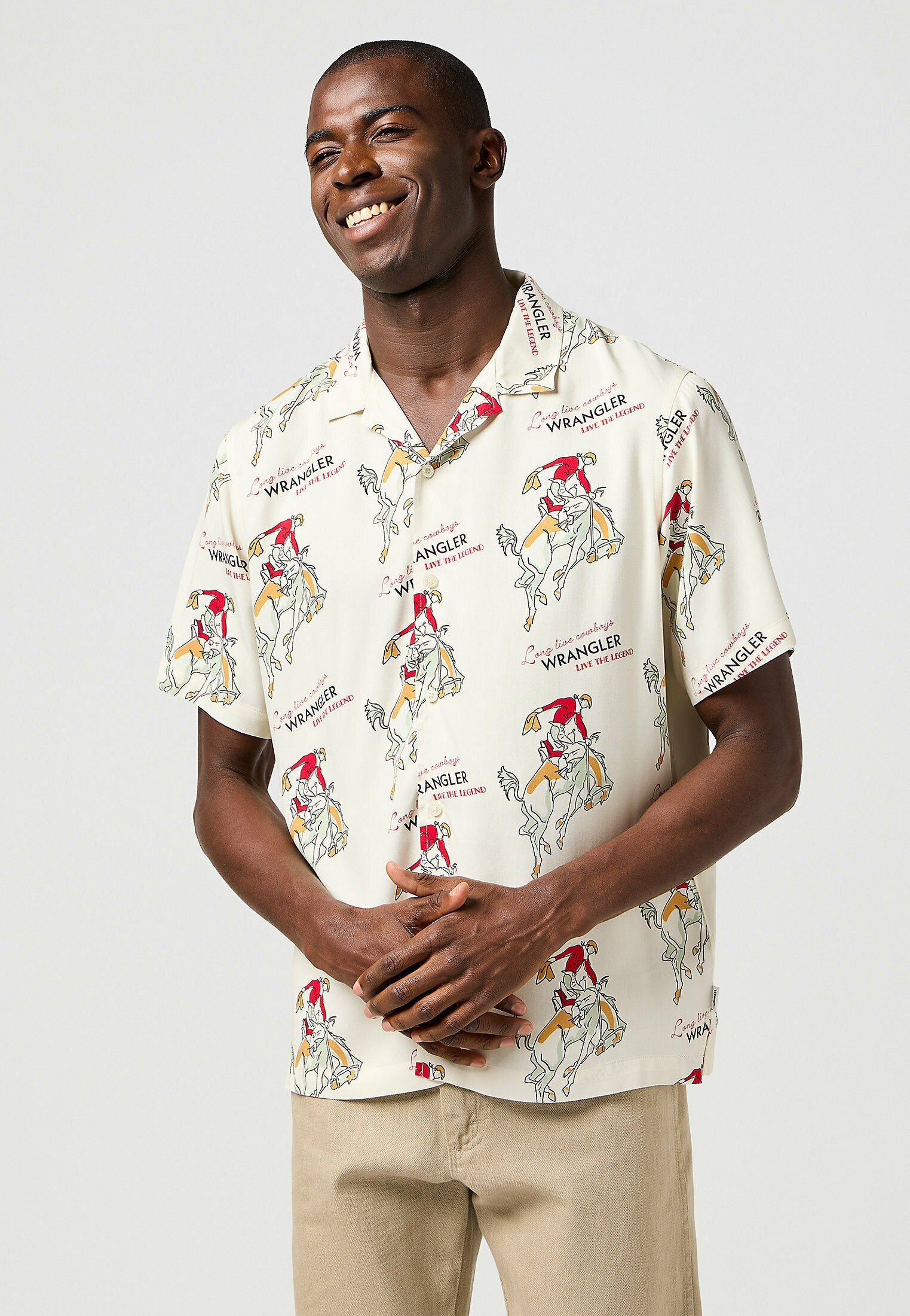 Wrangler SHORT SLEEVE SS RESORT - RELAXED FIT