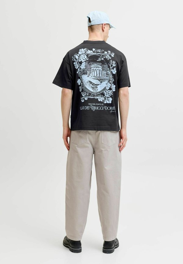 Jack & Jones T- - Print T-shirt - black