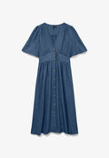 Vero Moda VERO MODA - Shirt dress - dark denim