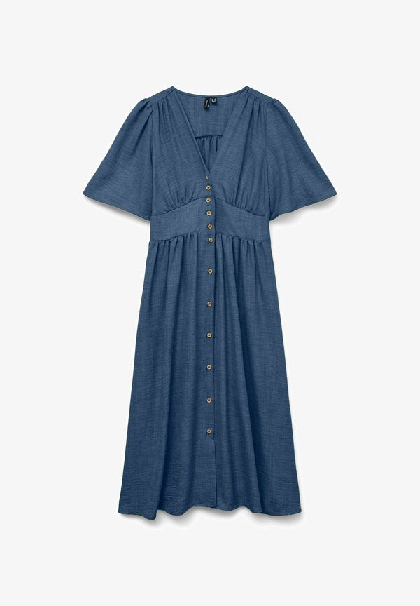 Vero Moda VERO MODA - Shirt dress - dark denim