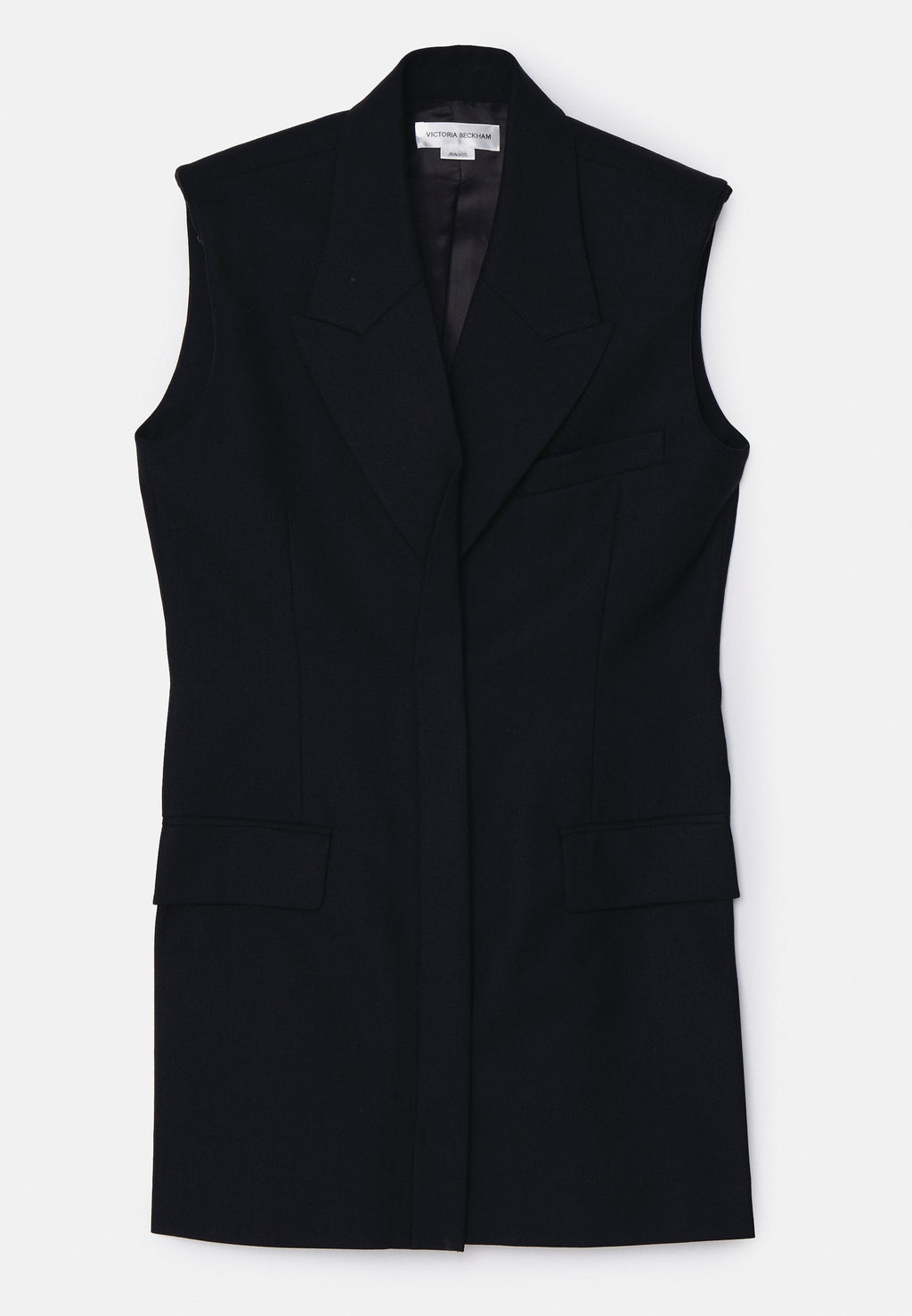 Victoria Beckham SLEEVELESS TAILORED DRESS