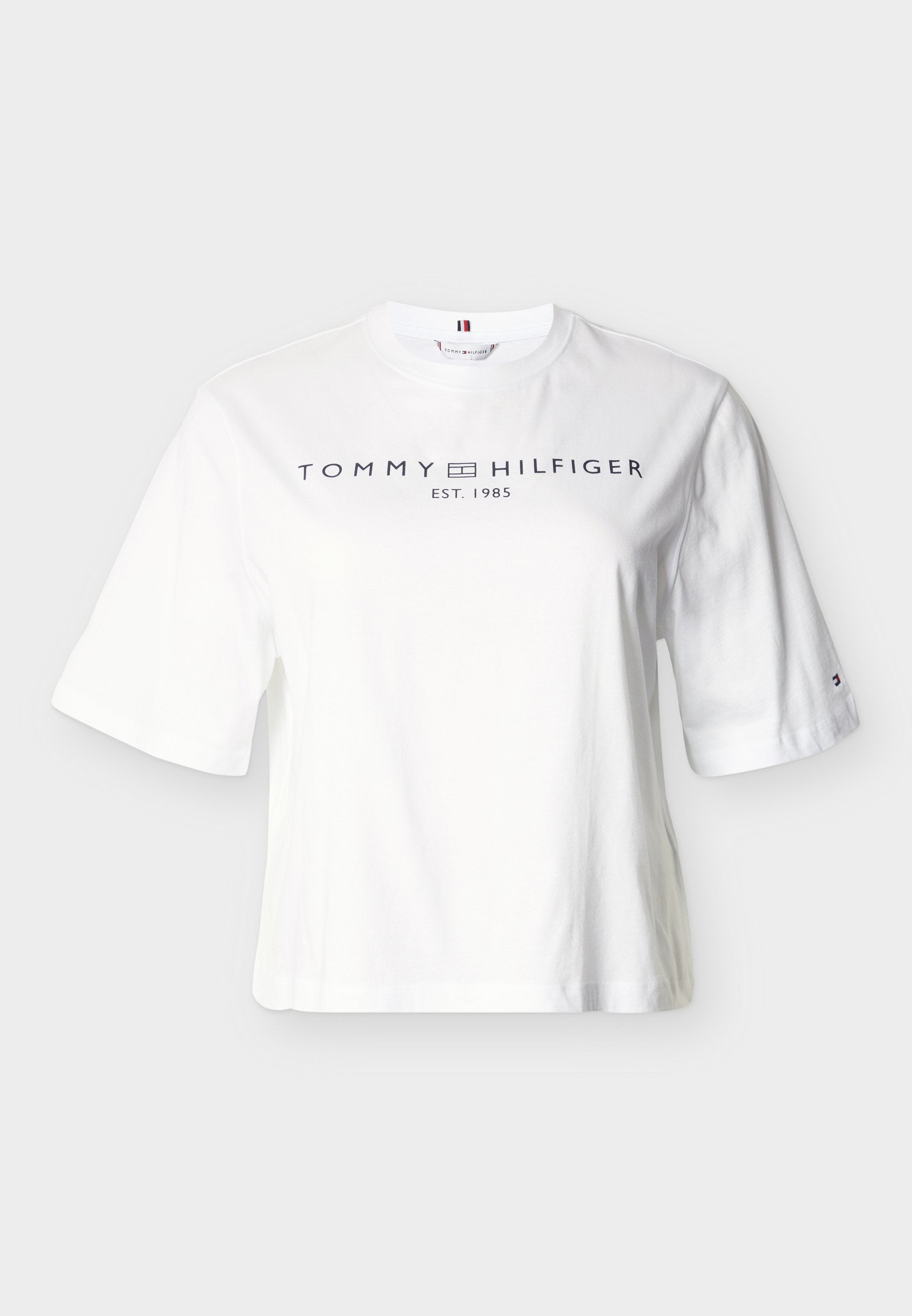 CURVE LOGO RELAXED JERSEY T-SHIRT Media 1