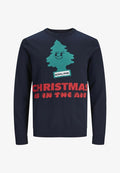 Jack & Jones Knitted X-mas Knitted - Jumper - total eclipse