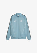 Puma OLYMPIQUE MARSEILLE KING ANTHEM JACKET - Club wear - baltic sea blue- white