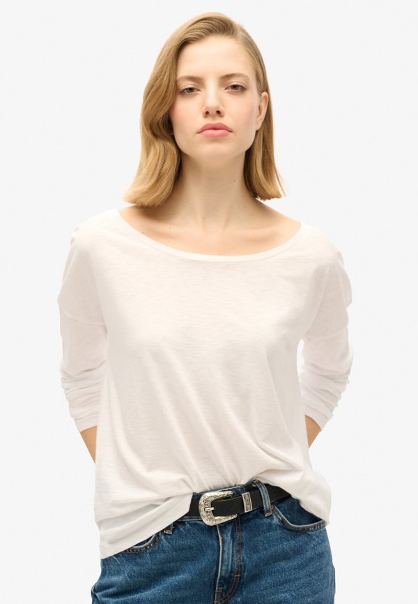 Superdry & Co Long sleeved top - optic