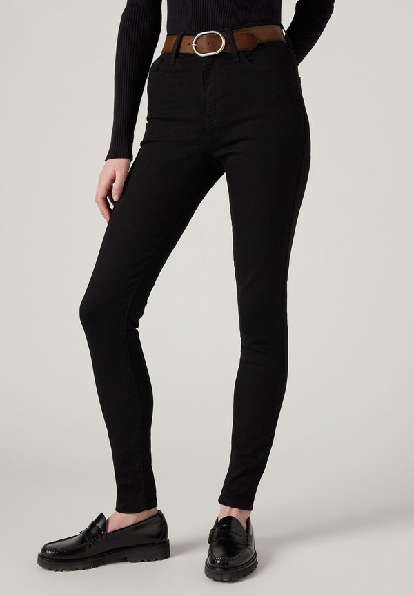 Levi's® 720® HIGH RISE SUPER SKINNY - Jeans Skinny Fit - black galaxy