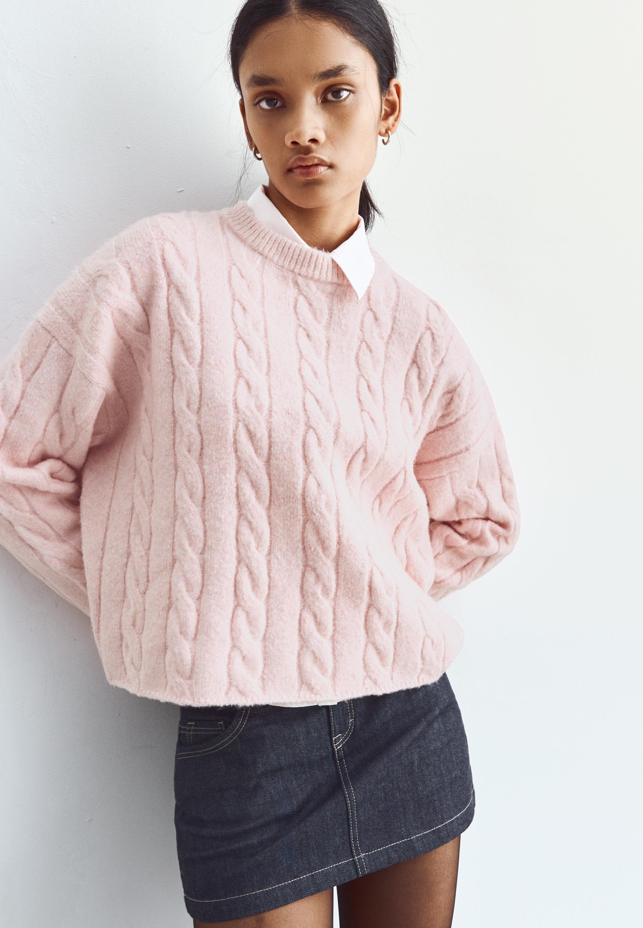 Bershka CABLE- SWEATER