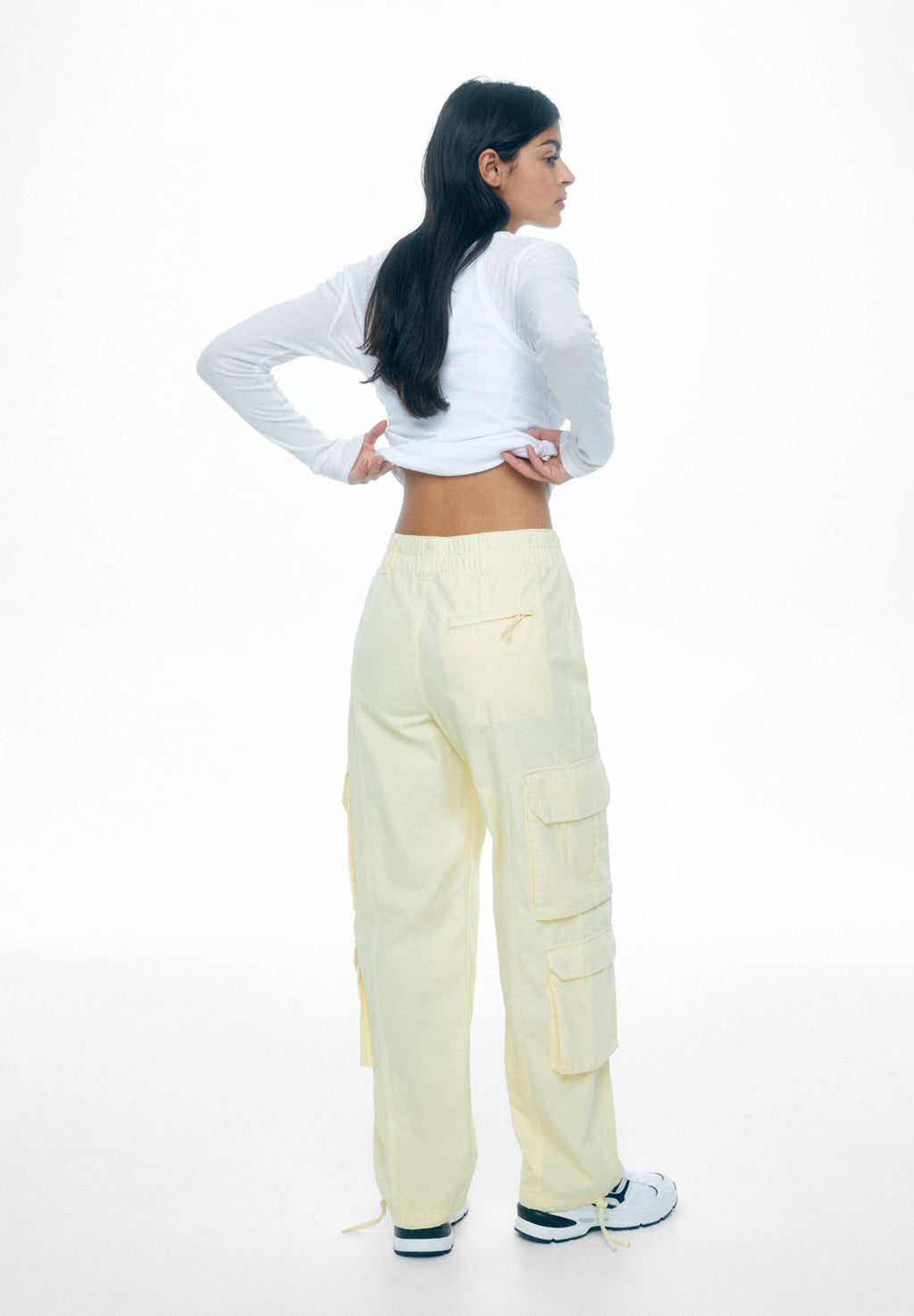 PULL&BEAR WITH AN ELASTIC WAISTBAND