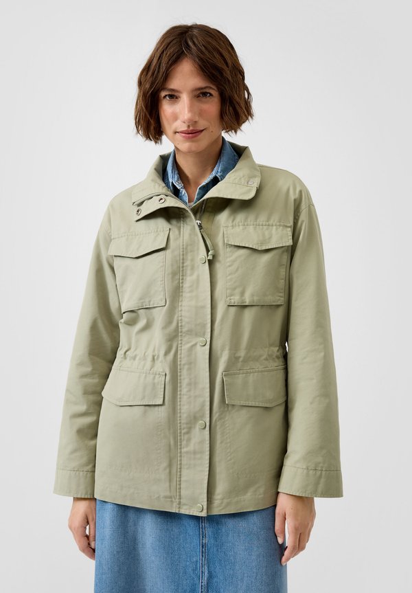 s.Oliver Outdoor jacket - helles olivgrün