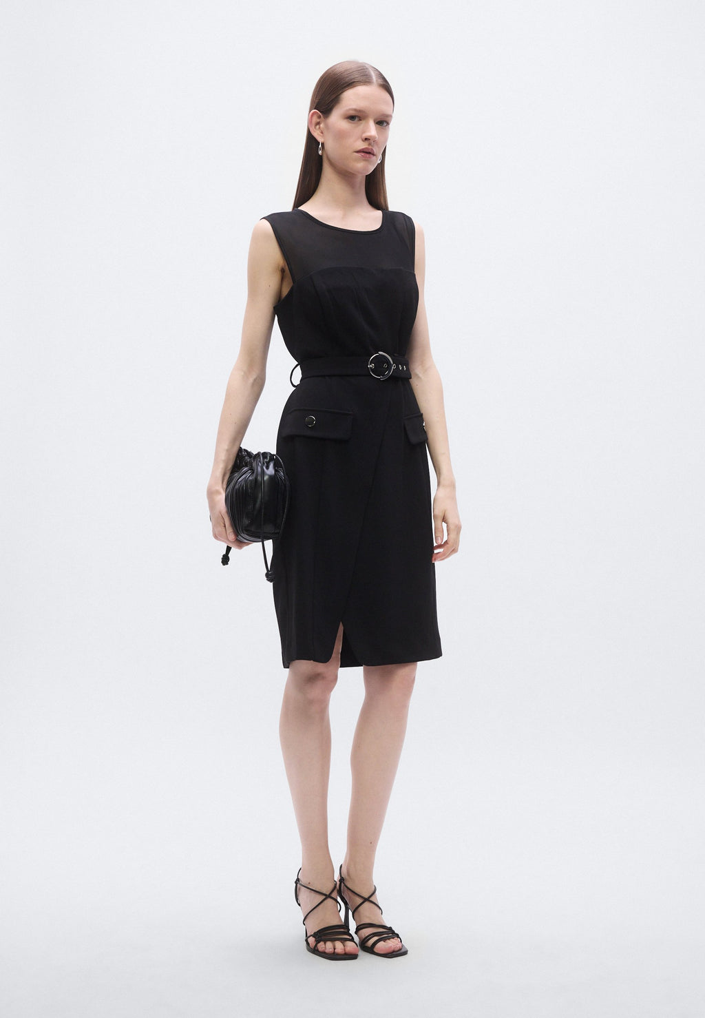 DKNY SHEATH ILLUSION