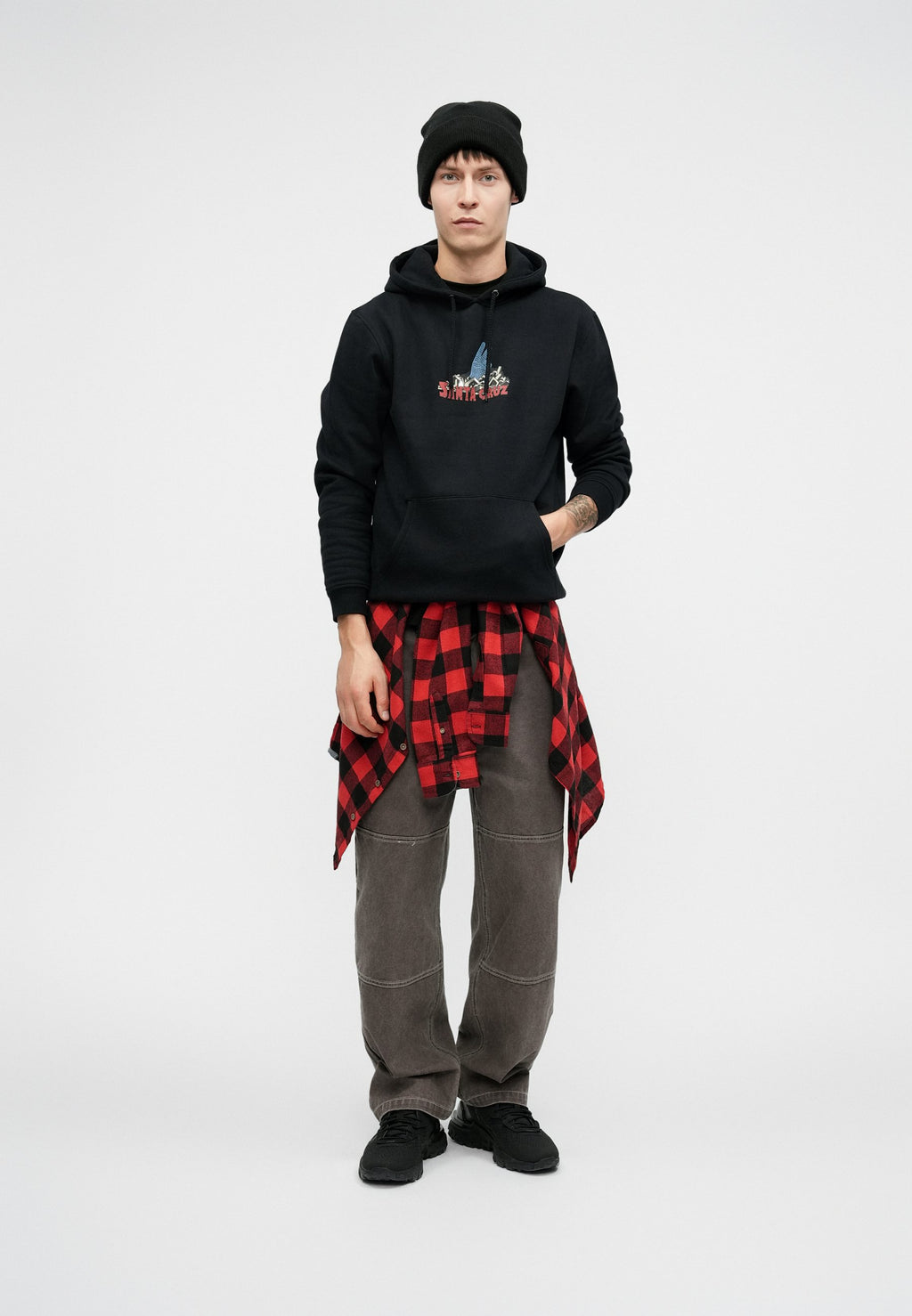 Santa Cruz KENDALL GRID HAND CENTRE HOOD UNISEX