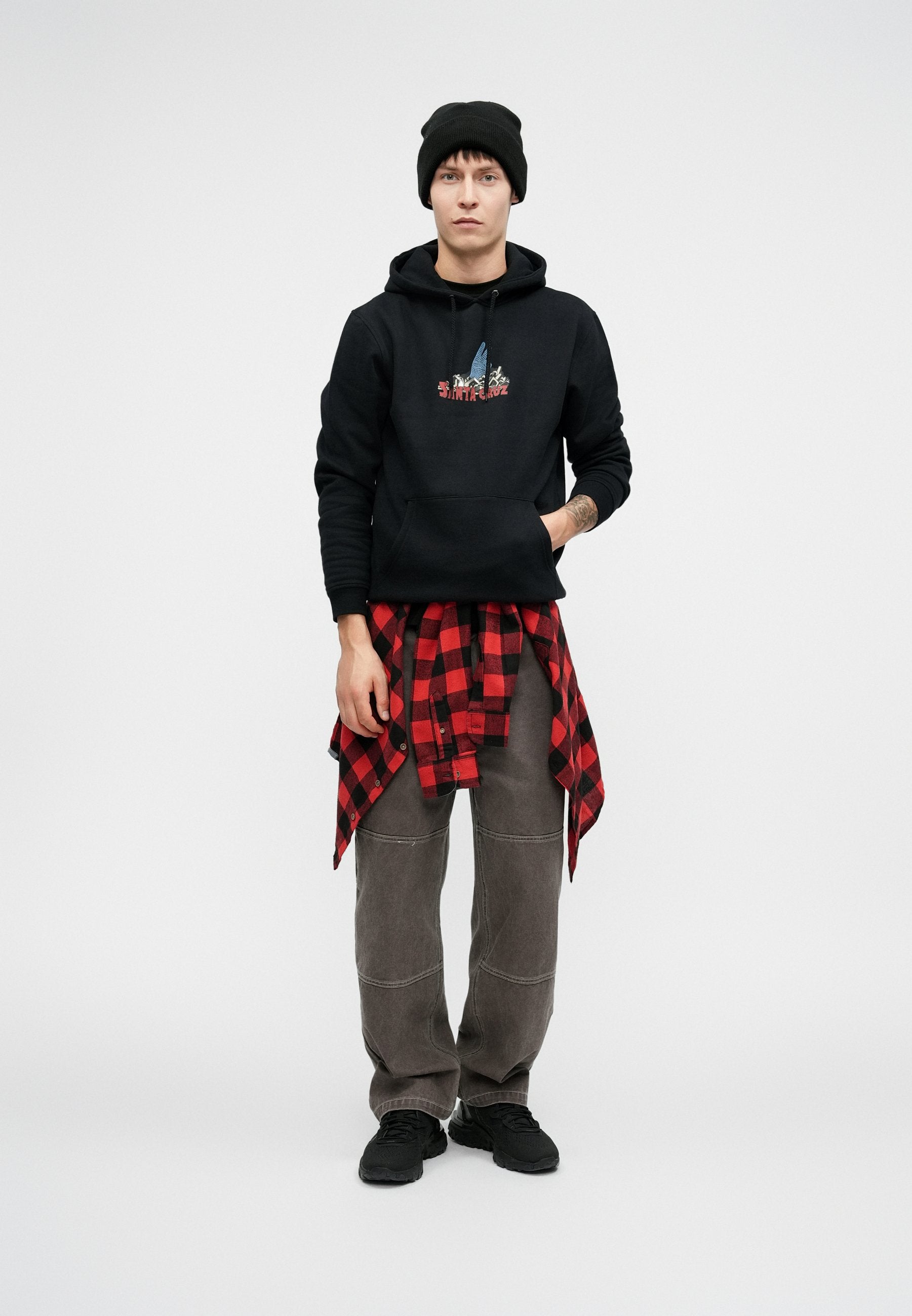 Santa Cruz KENDALL GRID HAND CENTRE HOOD UNISEX