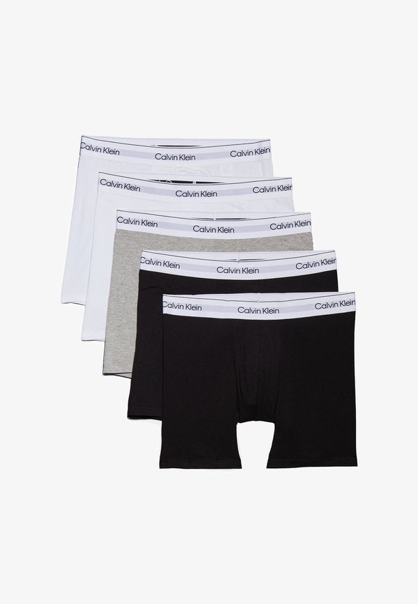 Calvin Klein Underwear ICON 5 PACK - Boxer briefs - white/heather