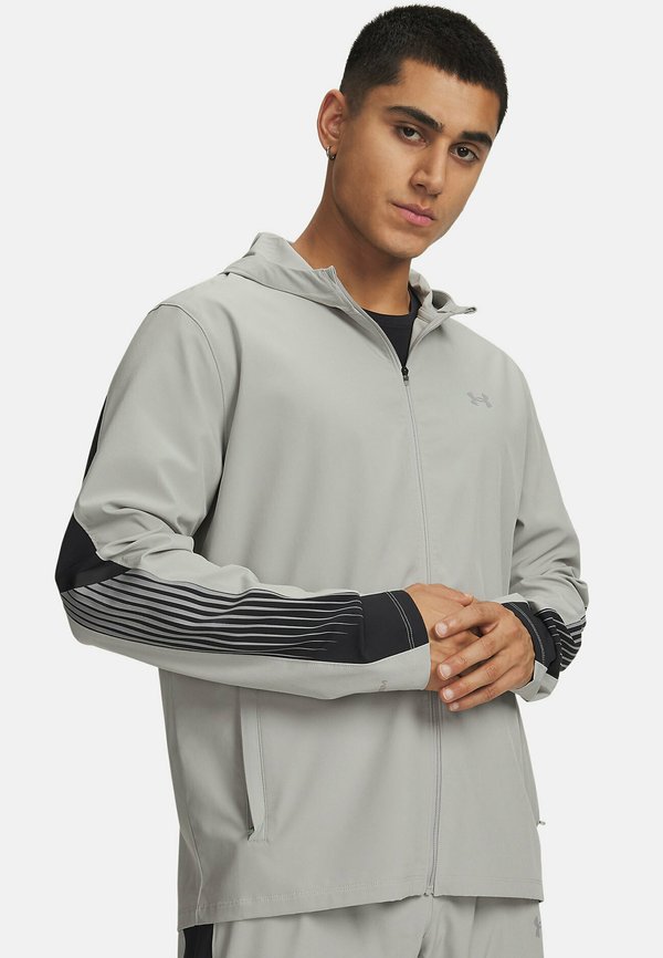 Under Armour VELOCITI STORM - Running jacket - titanium