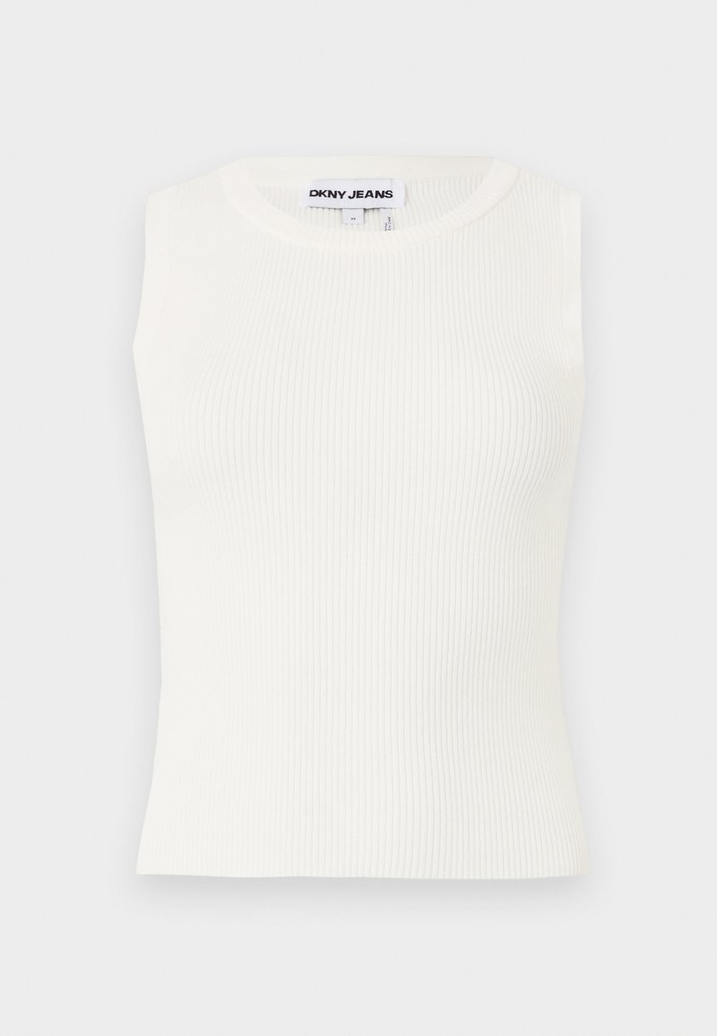 SIDE LOGO TANK CREW NECK Media 1