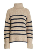 Marks & Spencer BLEND STRIPED ROLL NECK PULLOVER