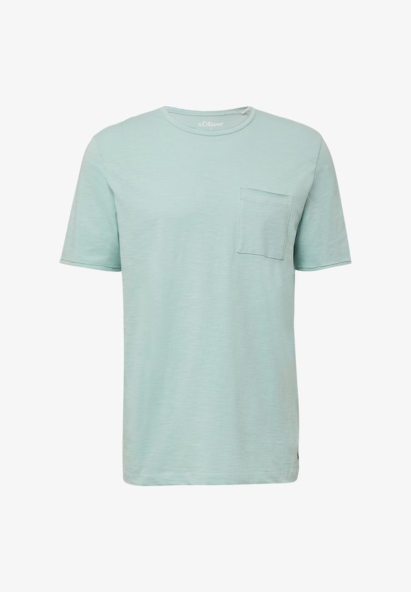 s.Oliver Basic T-shirt - ozeangrün