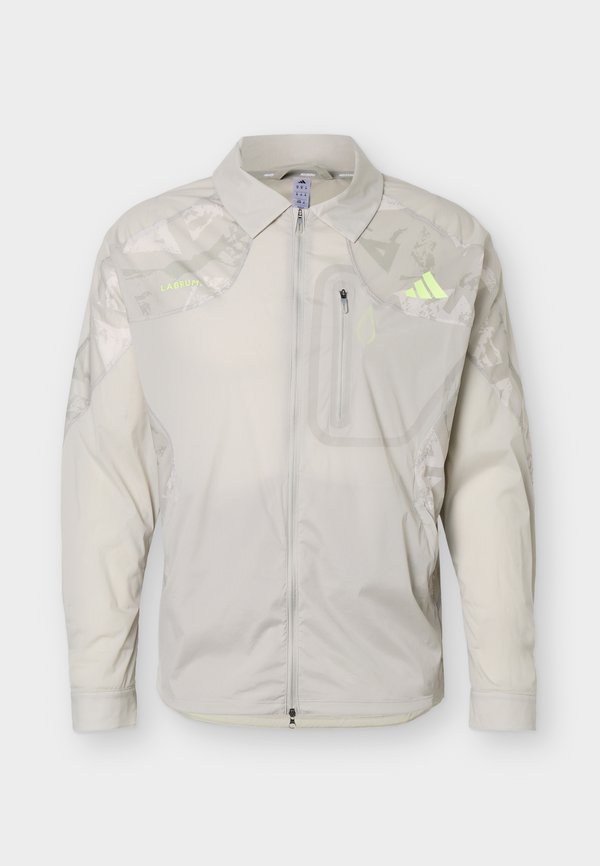 adidas Performance LABRUM - Windbreaker - sesame/solar yellow