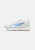 Puma ACCELERATE 5 - Volleyball shoes - white/royal sapphire/light lavender
