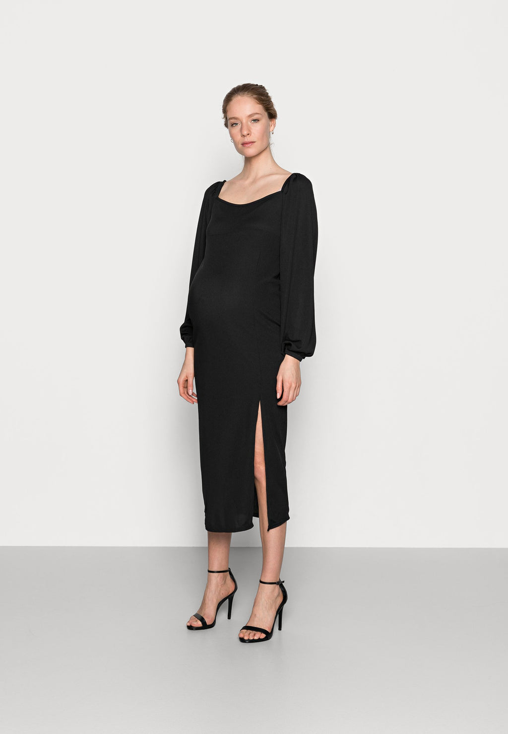 Missguided Maternity MILKMAID MIDAXI DRESS