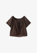 Mango ADULT - Blouse - dark brown