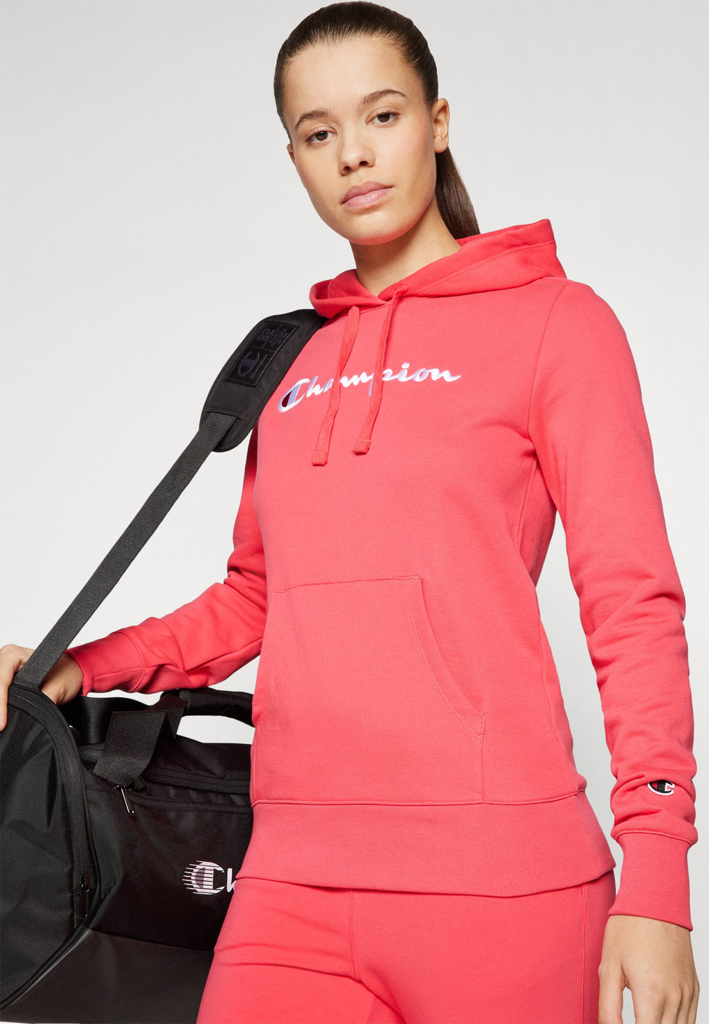 Champion ICONS HOODIE WITH LARGE LOGO