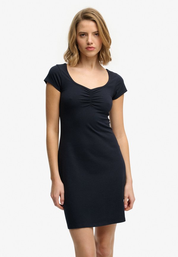 Superdry & Co SWEETHEART MINI  - Shift dress - eclipse navy