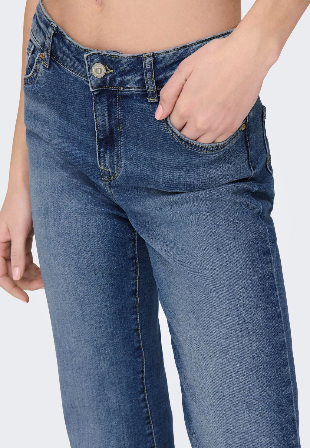 ONLY Slim fit ONLALICIA Mid waist Straight