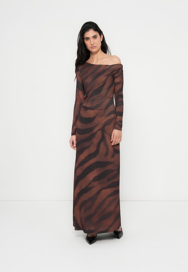 Forever New AIMEE  PRINT ONE SHOULDER MAXI