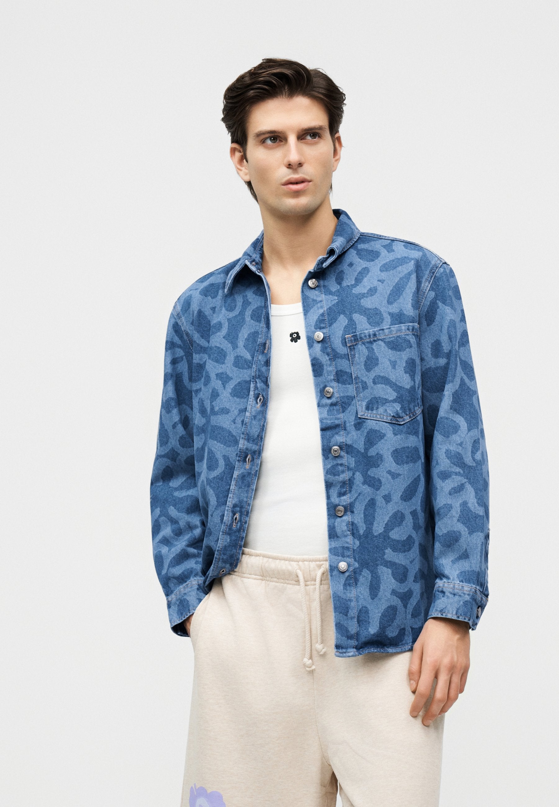 Marimekko VAIHE KUKKA SHIRT UNISEX