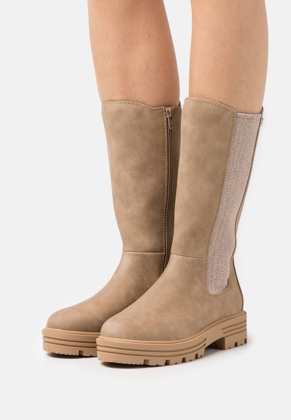 s.Oliver Platform boots - nut