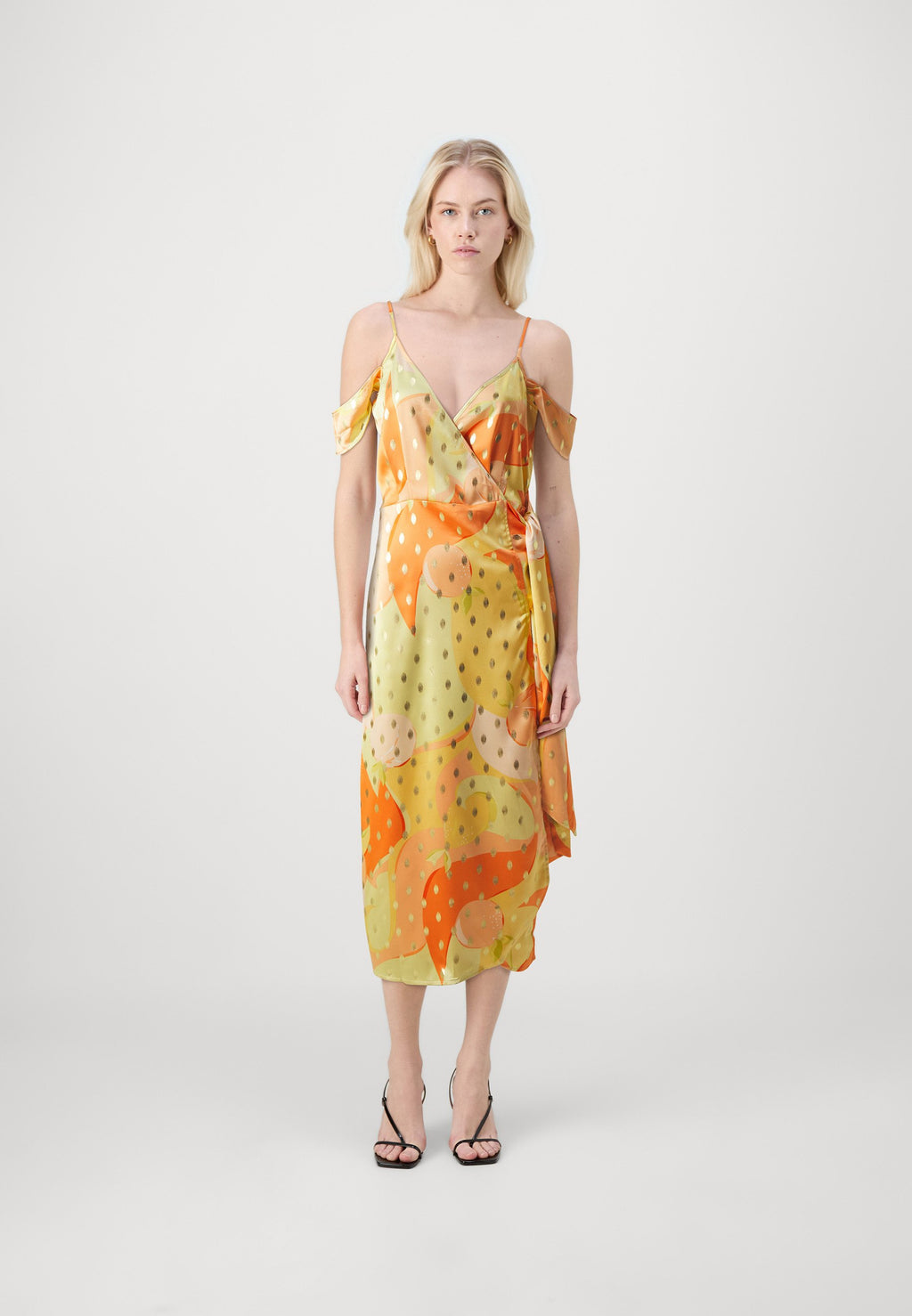Never Fully Dressed APRICOT STRAPPY VIENNA DRESS
