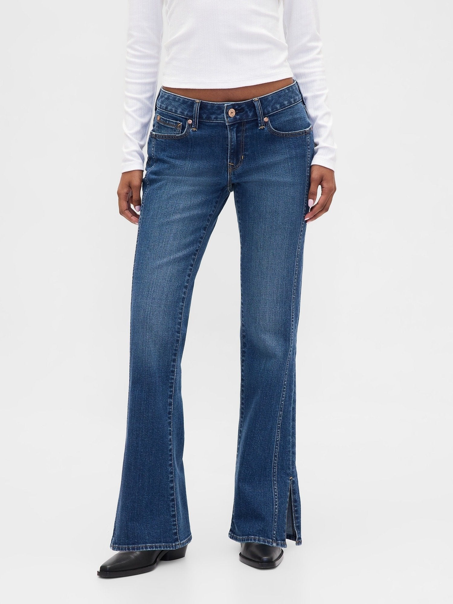 GAP LONG AND LEAN WESTCROFT ZIP HEM
