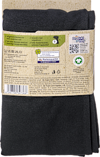 Leggings Flared mit Bio-Baumwolle schwarz Gr. 46/48 Fascino