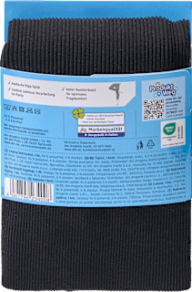 Leggings in Ripp-Optik schwarz Gr. 42/44 Fascino