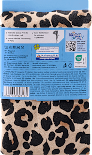 Leggings mit Leo-Muster beige Gr. 38/40 Fascino