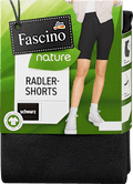 Radler Shorts mit Bio-Baumwolle schwarz Gr. 38/40 Fascino