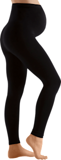 Schwangerschafts-Leggings schwarz Gr. 42/44, 150 DEN Fascino