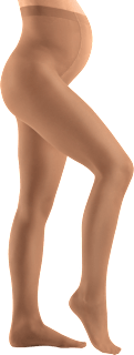 Schwangerschafts-Strumpfhose caramel Gr. 42/44, 40 DEN Fascino