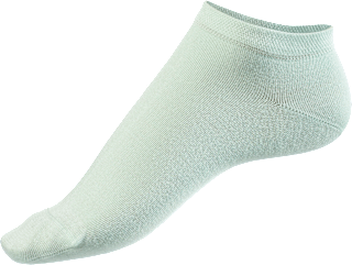 Sneakersocken mit Bambus-Viskose grün Gr. 35-38 Fascino