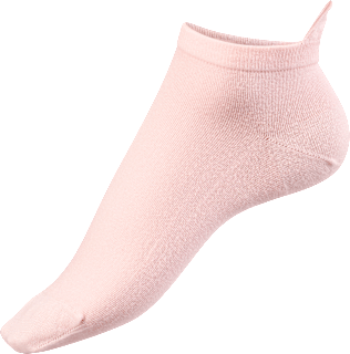 Sneakersocken mit Donut-Motiv rosa Gr. 35-38 Fascino