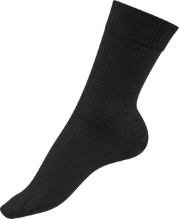 Socken mit Bio-Baumwolle schwarz Gr. 39-42 Fascino