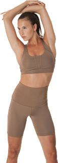 Sport-Bustier braun Gr. 38/40 Fascino