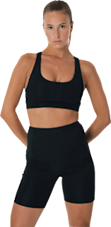 Sport-Bustier schwarz Gr. 42/44 Fascino