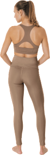Sport-Leggings braun Gr. 38/40 Fascino