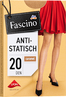 Strumpfhose antistatisch caramel Gr. 42/44  Fascino